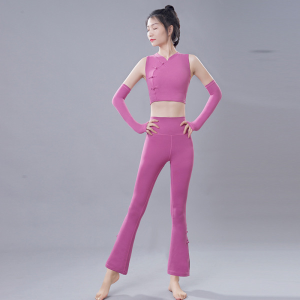 Micro Yoga pants three-piece slim fit YH-BY011