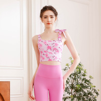 Printed yoga clothes set Female Fitness YH-CW053-030