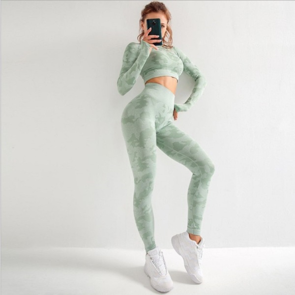 Seamless Yoga Wear Set Two-piece YH-CW032-003