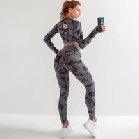 Seamless Yoga Wear Set Two-piece YH-CW032-003