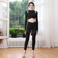 Yoga clothes long sleeve suit female sense YH-BY038