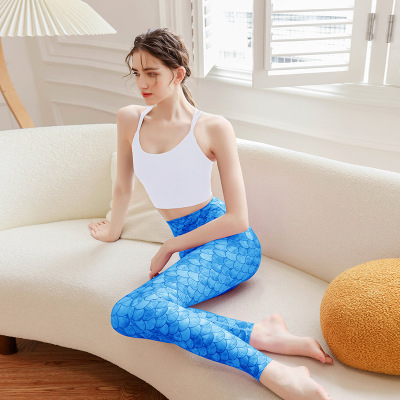Yoga Set Mermaid Tight Sports Fitness Pants YH-BY017