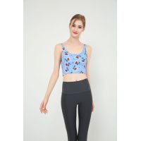Beauty Back Printed Quick Dry Sports Fitness Vest YH-BL011