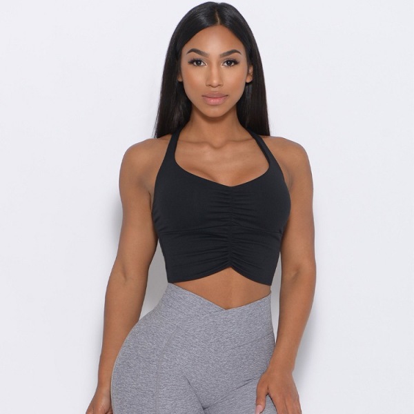 Fitness top shock proof crop top YH-CW051-011