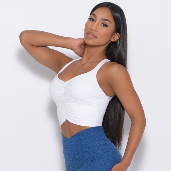 Fitness top shock proof crop top YH-CW051-011