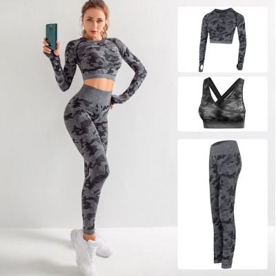 Fitness Yoga Sports three-piece set YH-CW032-008