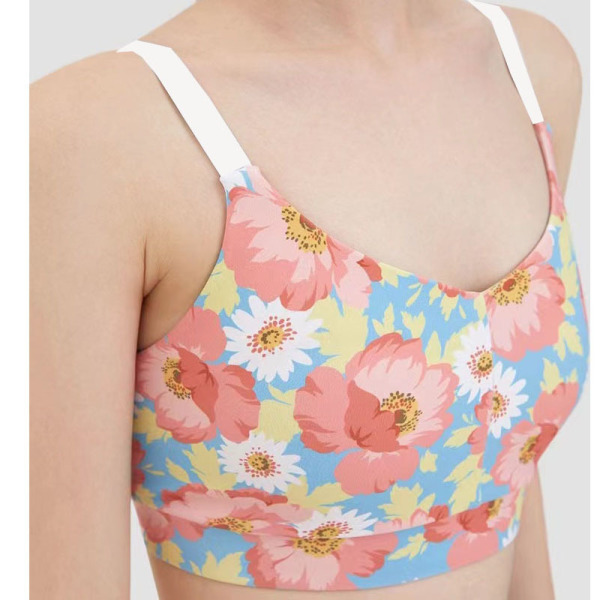 Printed Sports Fitness Set for Women YH-BL010