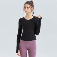 Yoga clothes Long sleeve top female YH-CW054-009