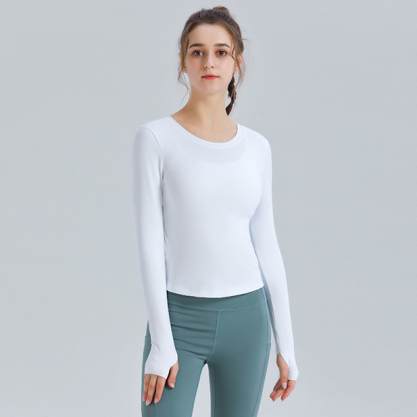 Yoga clothes Long sleeve top female YH-CW054-009