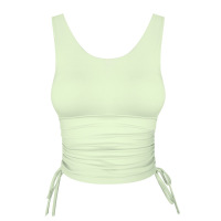 Yoga clothes top simple tight draw rope YH-CW050-015