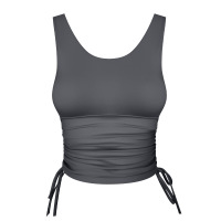 Yoga clothes top simple tight draw rope YH-CW050-015