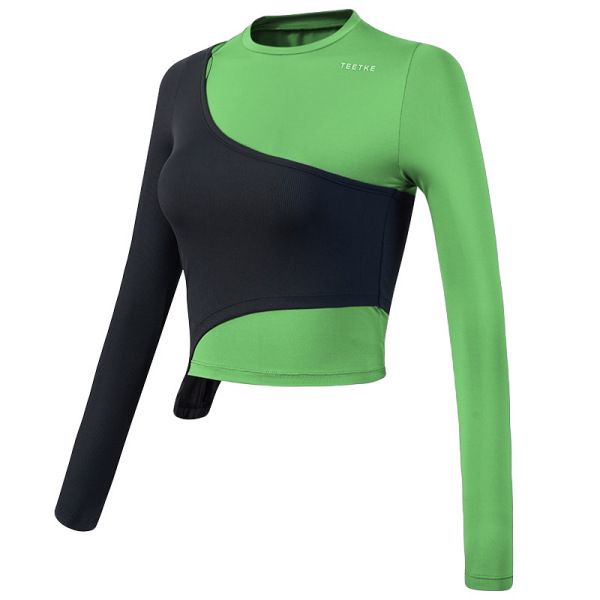 Colorblock tights quick-drying yoga suit YH-CW240-930
